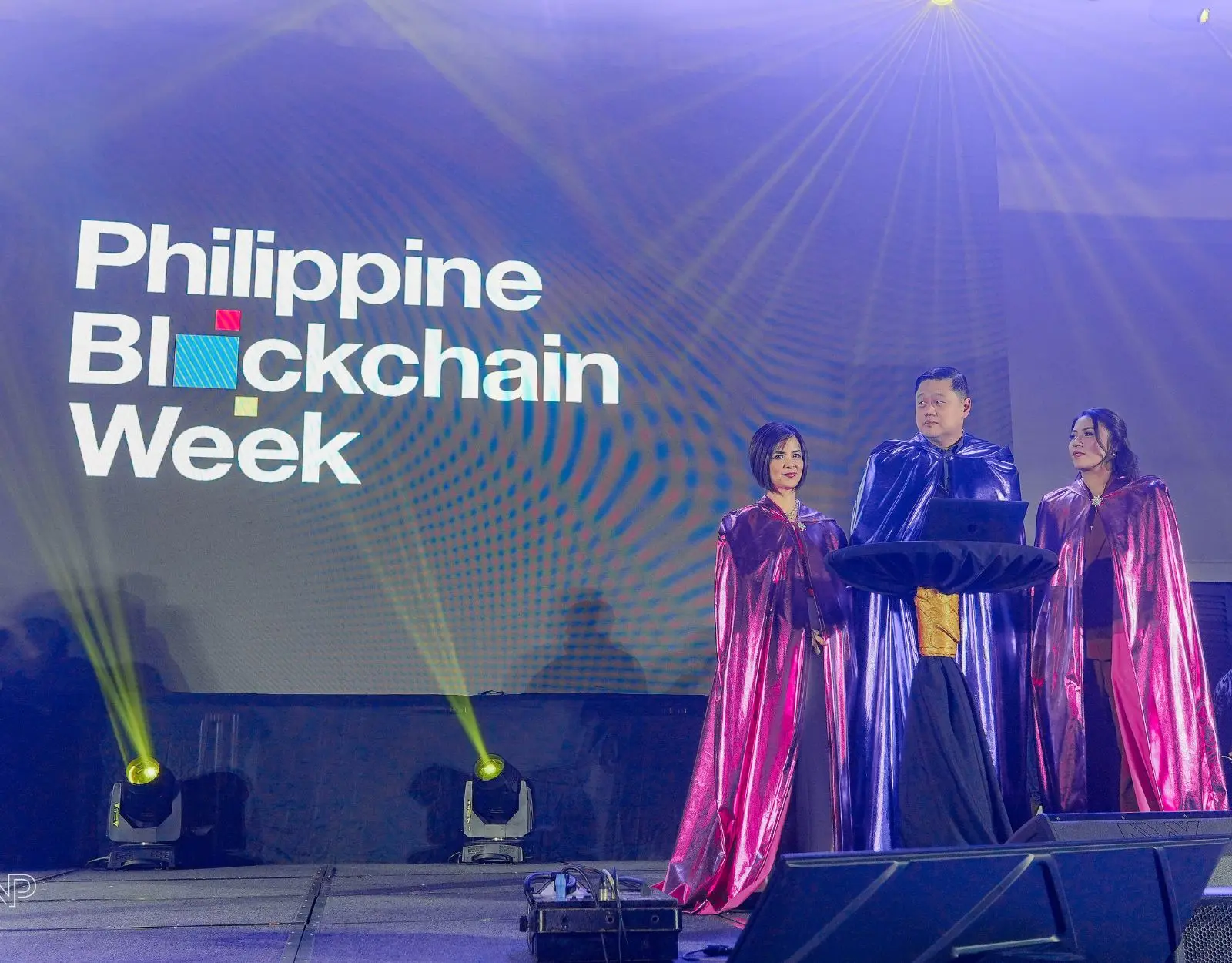 Janelle Barretto, President and Co-Founder of PBW, Donald Lim, President of Blockchain Council of the Philippines and Co-Founder of PBW and Chezka Gonzales, Vice President of Blockchain Council of the Philippines and Co-Founder of PBW